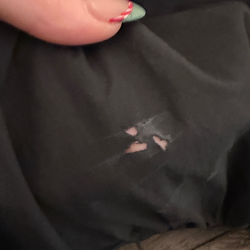 Gracia Black Dress with Flutter Sleeves - Picture 11 of 11